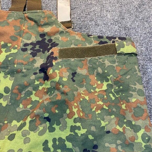 Vintage 1993 German Army Camouflage Overalls Military Field Pants - Picture 10 of 13